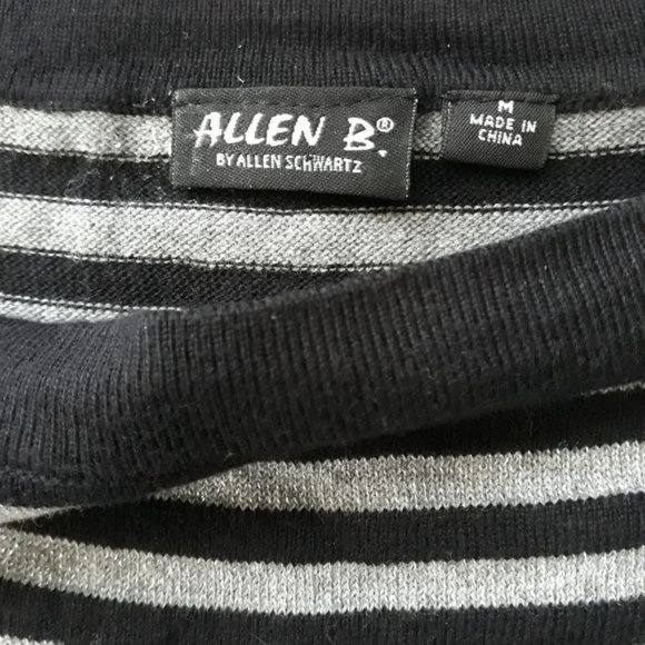 Allen B Women's Sweater Size M knitting long sleeves - Picture 4 of 4